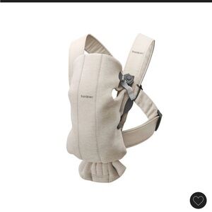 Baby Bjorn Carrier Mini - 3D Jersey, Light Beige